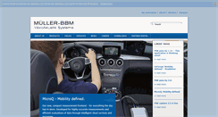 Desktop Screenshot of muellerbbm-vas.com