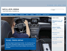 Tablet Screenshot of muellerbbm-vas.com